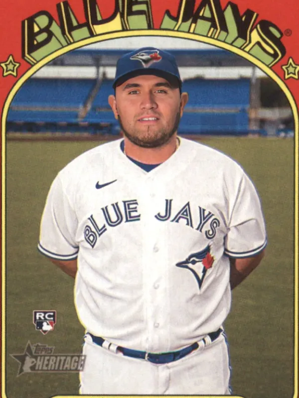 Charlie Kirk Toronto Blue Jays baseball card meme by Kirkify AI
