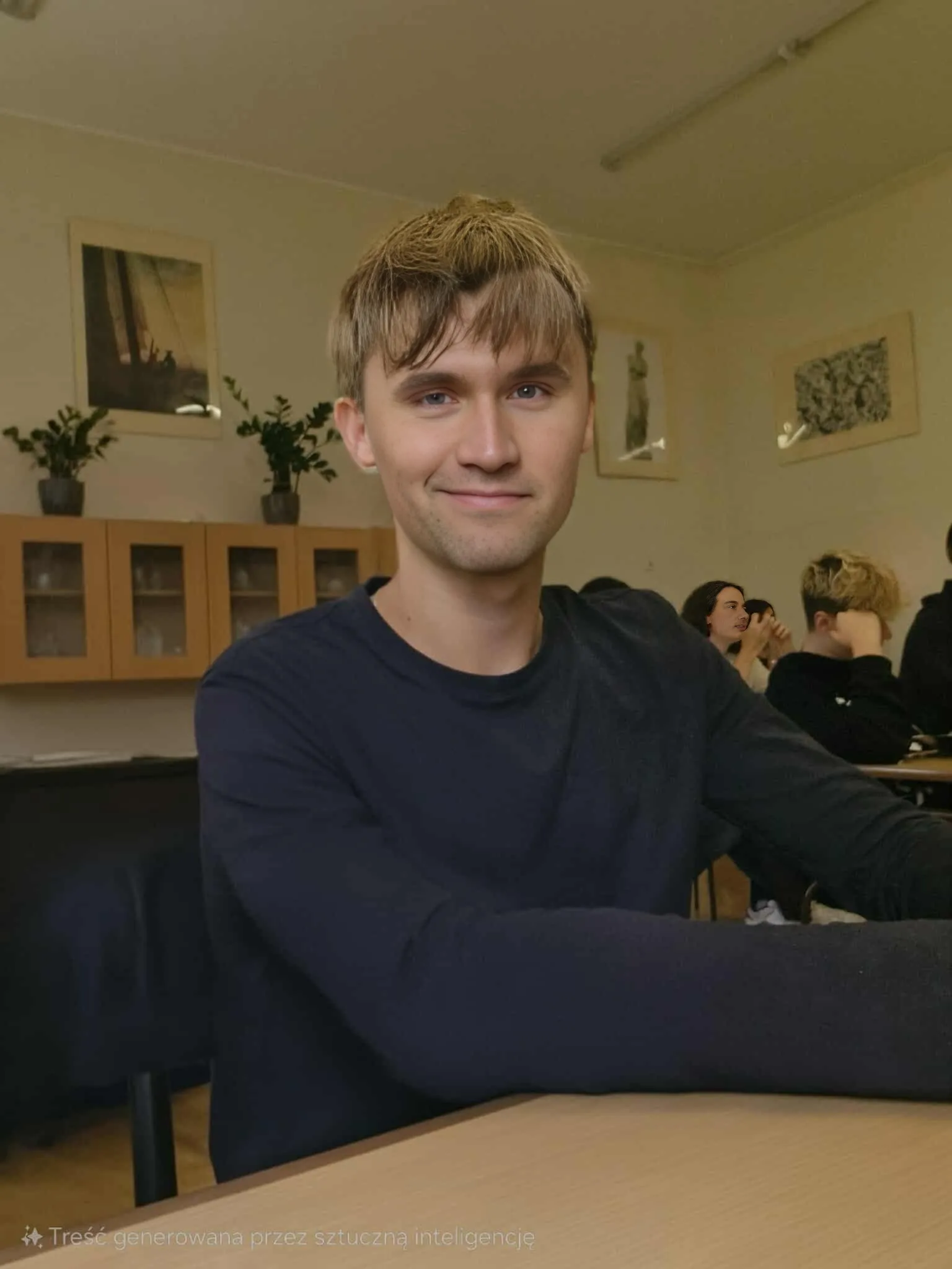 Charlie Kirk meme maker - outdoor photo with Kirkify small face AI effect